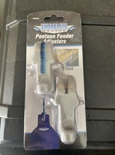 Shoreline Marine Adjustable Pontoon Fender Cleat 2 Pack 