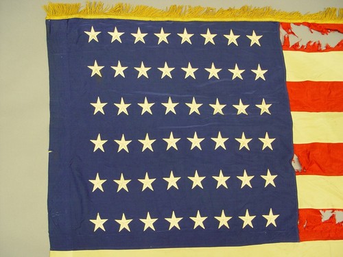 247: USA Flagge / Stars and Stripes 1912 - 1959 mit 48 Sternen, US-Fahne, WW2 - Bild 2 von 15