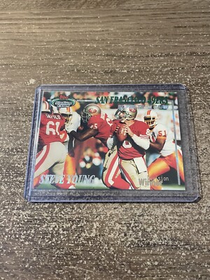1993 Topps Stadium Club Super Team Redeemed Division Winner Steve Young 49ers