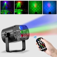 Laser Stage Lighting 1024 Pattern Projector RGB DJ Disco KTV Show Party Light