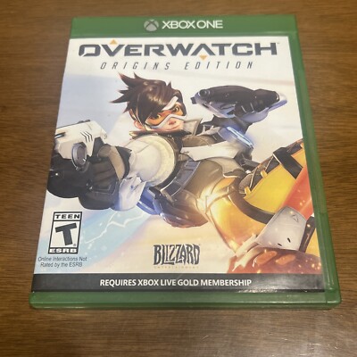 Overwatch  Origins Edition Xbox One - Complete CIB Tested Works Great