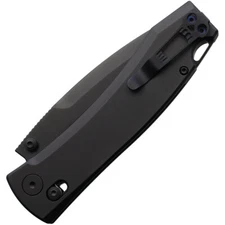 Daggerr Knives Nightmare X-Lock Black Titanium Folding MagnaCut Knife F71TBB