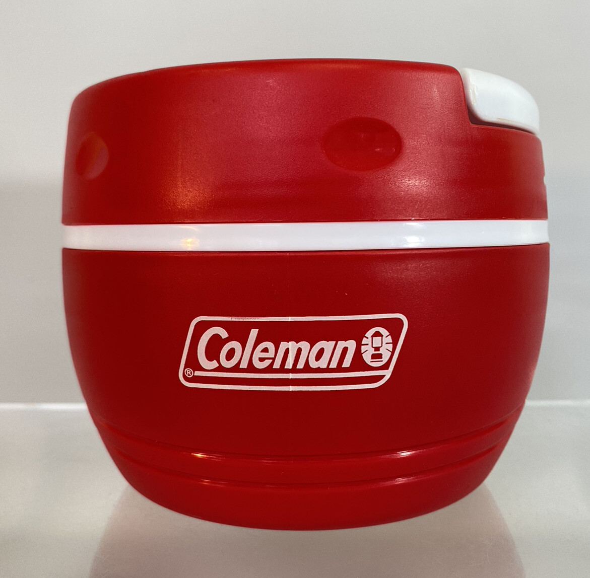 Coleman Insulated .5L Lunch Thermos Spork Cooler Jug Hot Cold Red