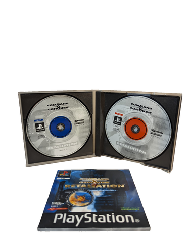 COMMAND & CONQUER RETALIATION PAL PS1 FIRST PRINT KOMPLETT - Bild 13 von 17