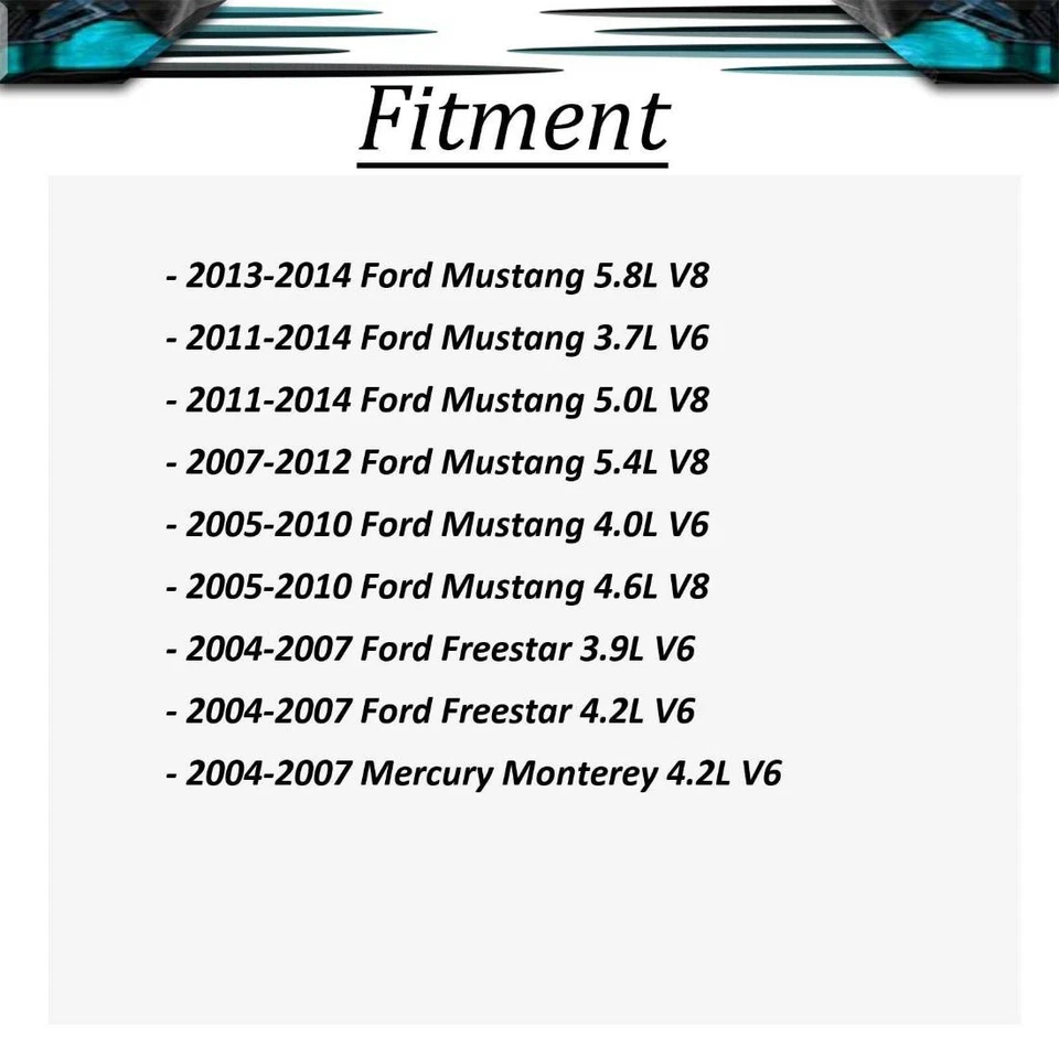 Kit de pinza de freno trasera para Ford Mustang 2011 2012 2013 2014 3,7 L Foto 2 de 3