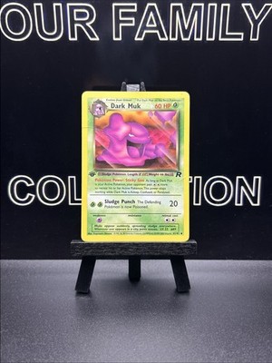 Dark Muk 1st edition Team Rocket 41/82 WOTC vintage Pokemon MP