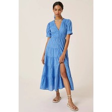 NWT❤️Anthropologie Tiered & True Maxi Dress szS