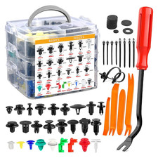 925Pcs Car Body Trim Clips Plastic Push Pin Rivet Screw Panel Fasteners UK