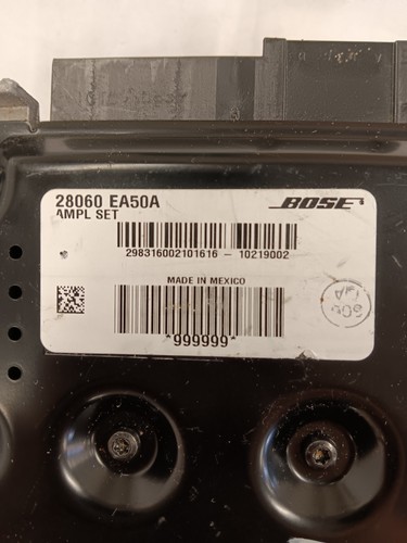 28060 EA50A *Read Description* Nissan Bose Audio Radio Amplifier - Foto 6 di 6