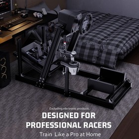 Hottoby Racing Simulator Cockpit 4080 Aluminum Fit LogitechG29 G920 Thrustmaster