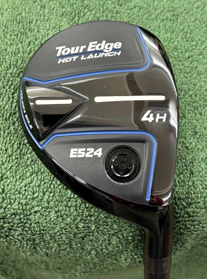 Tour Edge Hot Launch E524 22* 4-Hybrid w/ASCENT 55 Reg Flex ~MINT CONDITION! - Image 2 of 4
