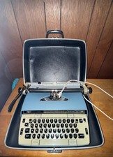 1963 Vintage Case Portable Smith-Corona Electra 120 Typewriter thumbnail