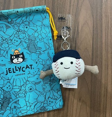 BEST SALE Jellycat Amuseables Sports Baseball  Cute Soft Doll Gift Free Dust Bag