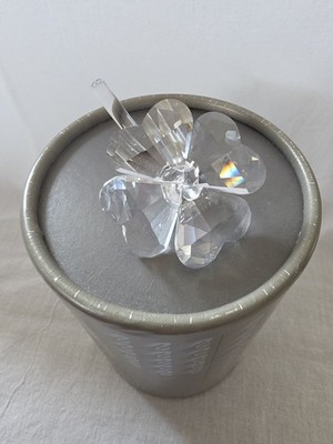 Swarovski Silver Crystal Four Leaf Clover Figurine 212101