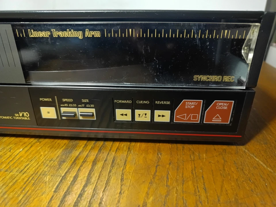 Vintage Toshiba SR-V10 Turntable Linear Tracking MIJ RARE SPARES/REPAIR PROJECT  - Image 3 of 4