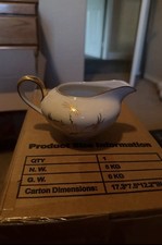 Rosenthal Golden Palm Porcelain Creamer White...