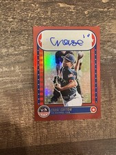 2025 Panini Stars & Stripes Chase Cotton 15U Red Parallel Auto /99 #NTS-CC