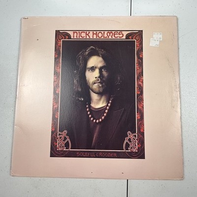 Nick Holmes - Soulful Crooner 12'' LP Record 1973 Just Sunshine Jazz 33RPM