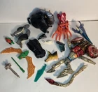 Vtg Transformers Beast Wars Figures/Parts Lot Claw Jaw, Bonecrusher Etc. Hasbro