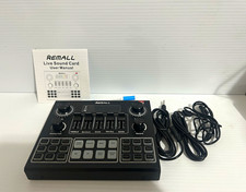 Remall Live Sound Card External Box USB 2.0 2-Channel Voice Changer 3.5mm