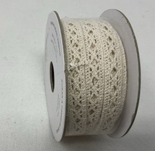Stampin Up Retired DIAMOND WEAVE RIBBON 10 yards 3/8" SEALED