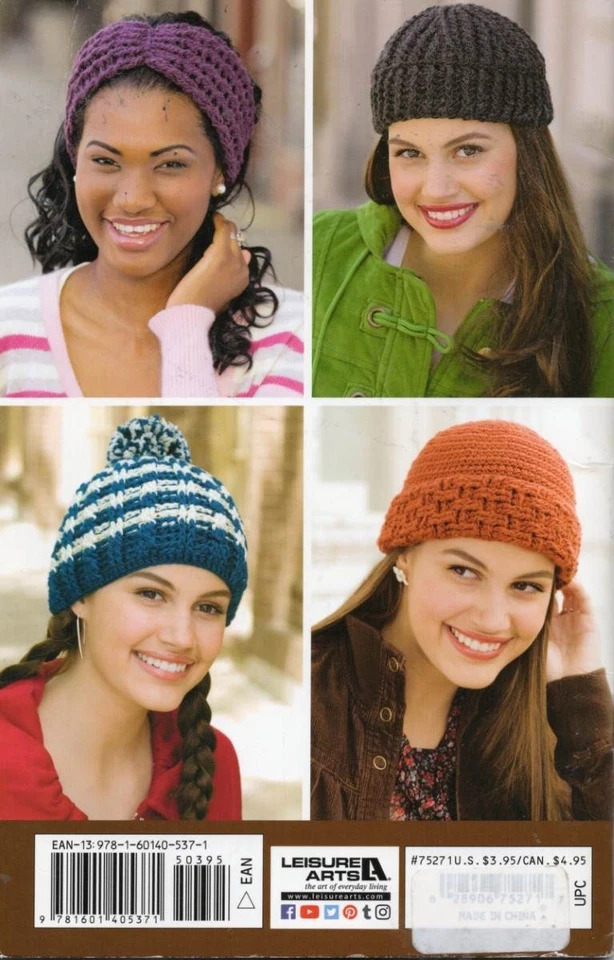 LEISURE ARTS LITTLE BOOKS IN ALL CAPS THE CROCHET DUDE #7527 - Image 2 of 2