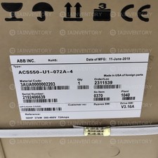 1PC NEW ABB ACS550-U1-072A-4 Warranty Include...