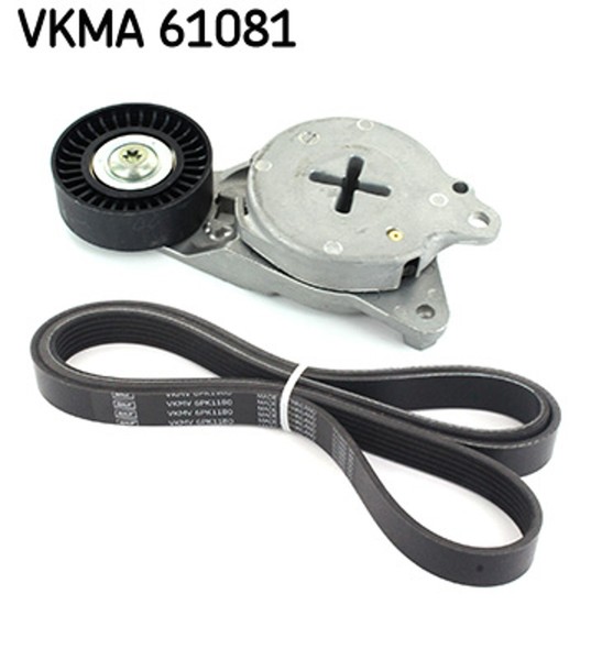 Keilrippenriemensatz Skf Vkma 61081 FüR Toyota Urban Cruiser Yaris Auris Corolla-image