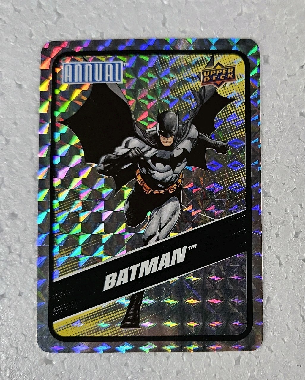 2024-25 Upper Deck DC Annual Batman Silver Backscatters Insert #B-5