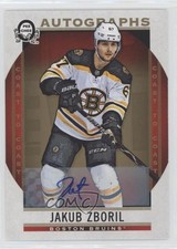 2018-19 O-Pee-Chee Coast to Canadian Tire Rookies Jakub Zboril #186 Auto 2u9
