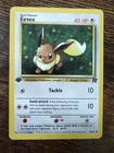Eevee 55/82 1st Edition Team Rocket Non Holo Pokemon Card LP-