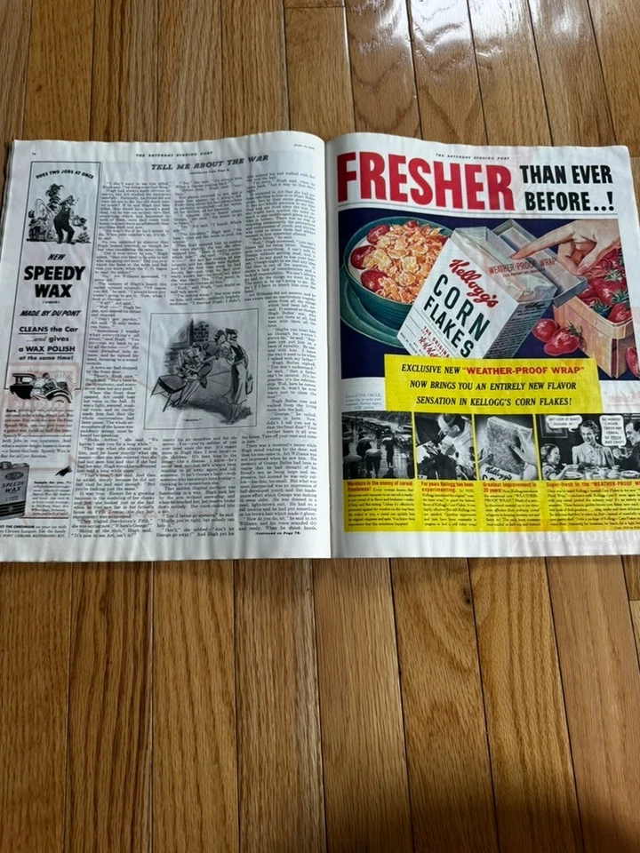 The Saturday Evening Post June 10 1939 Complete Magazine - Agatha Christie - Image 4 of 4