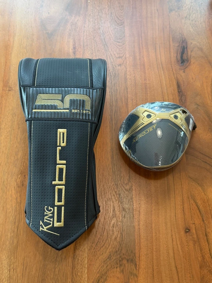 Cobra AeroJet 50th Anniversary Limited Edition Driver Head only / 9.5 Deg - Rare - Image 2 of 4