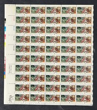 US 1561 Mint Sheet (MNH) Haym Salomon (PB10) 10-Cent 1975 ZAYIX
