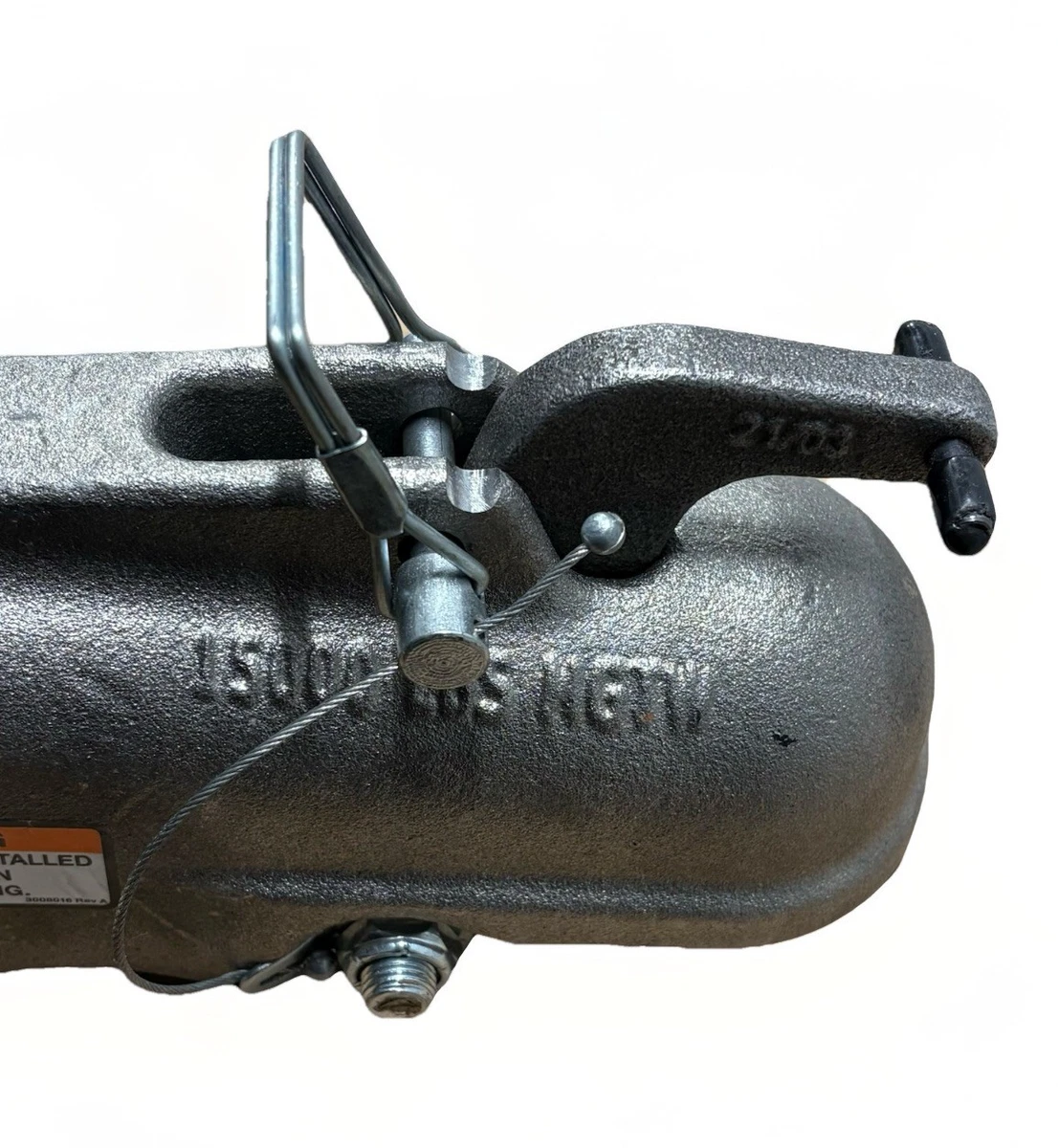 Buyers 3004403 Heavy Duty Trailer Couple Channel Mount 15000lbs NGTW photo 3