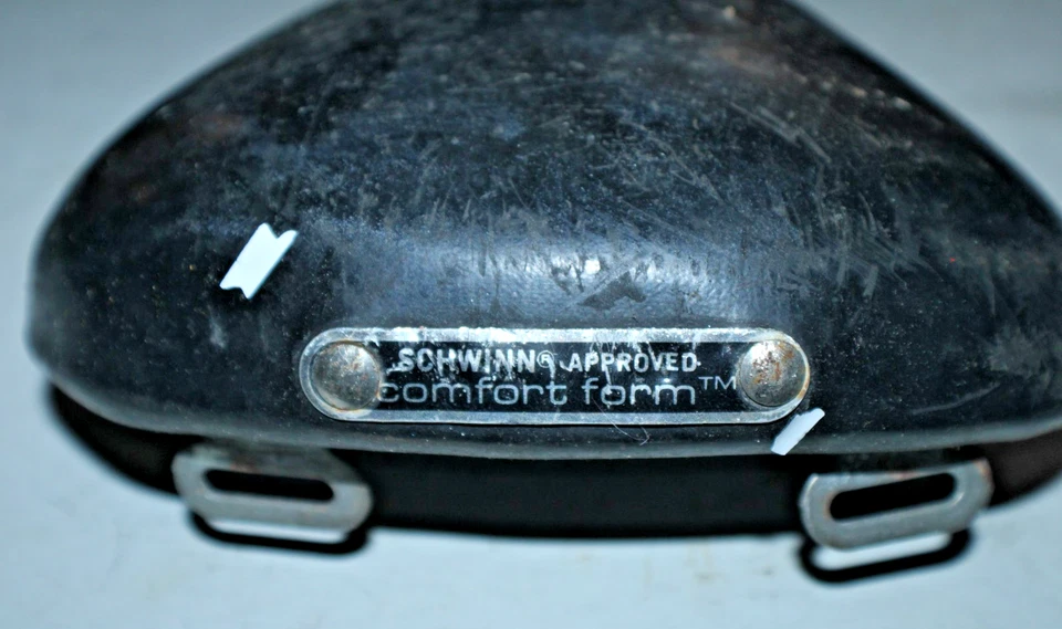 Sillín de bicicleta de carretera Schwinn aprobado Comfort Form negro 260/150 mm híbrido remitente de EE. UU. Foto 4 de 4