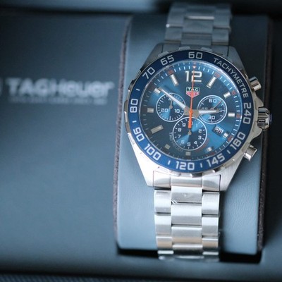 Unworn Authentic New TAG Heuer Formula 1 Steel Quartz Chronograph CAZ1014.BA0842