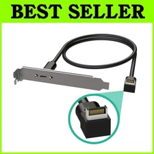 USB-C 20Gbps Internal Panel Cable Adapter - Right Angle