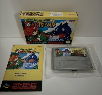 Super Mario World 2 Yoshi's Island For Super Nintendo SNES Complete