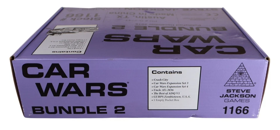 Car Wars Pocket Box Bundle 2 Steve Jackson Games Expansion Set 2 & 3​ - Image 4 of 4