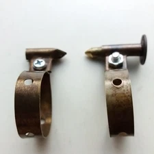 Copper Pump Clips Frame For Vintage Bike Raleigh BSA Robinhood (Free shipping)