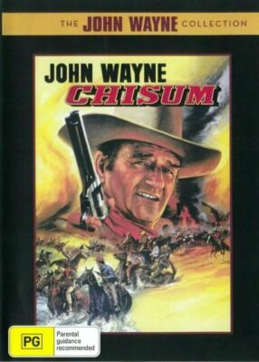 Chisum DVD John Wayne Brand New and Sealed Plays Worldwide