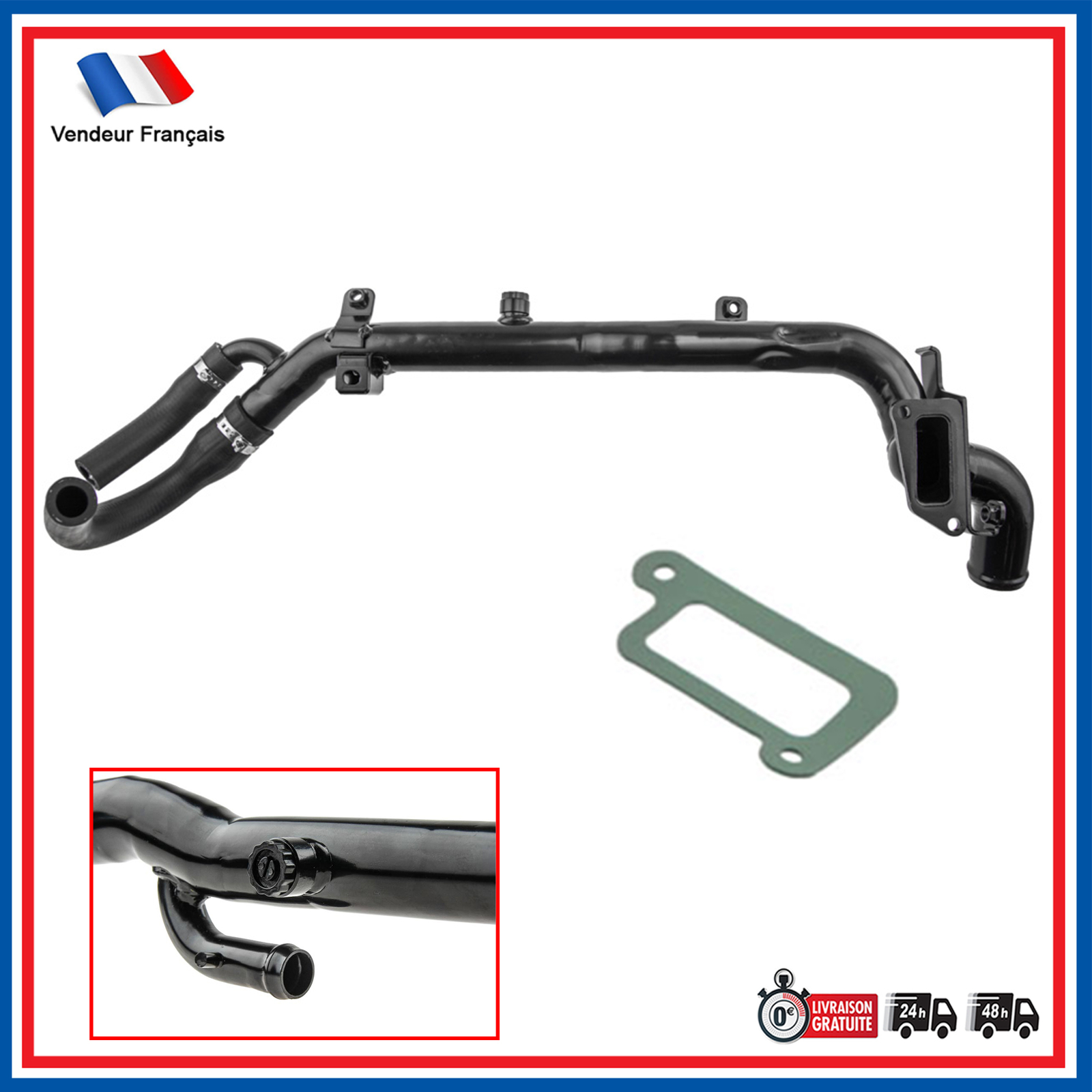 KüHlschlauch FüR Opel Vectra C 1.9 Cdti 1338336 1338577 55196452-image