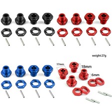 17mm Wheel Hubs Hex Set For ARRMA 1/8 4S KRATON OUTCAST RC Car Upgrade Parts