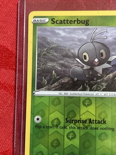 Reverse Holo Scatterbug 011/163 Battle Styles Pokemon TCG - Picture 3 of 7