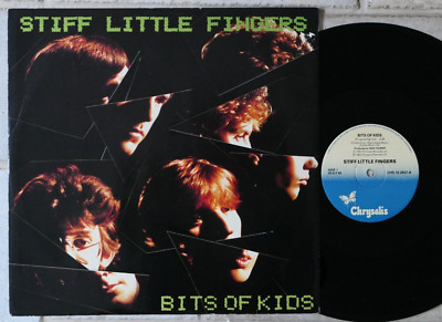 Stiff Little Fingers   Bits Of Kids  12'' Maxi  Chrysalis CHS 12 2637  top EX7EX
