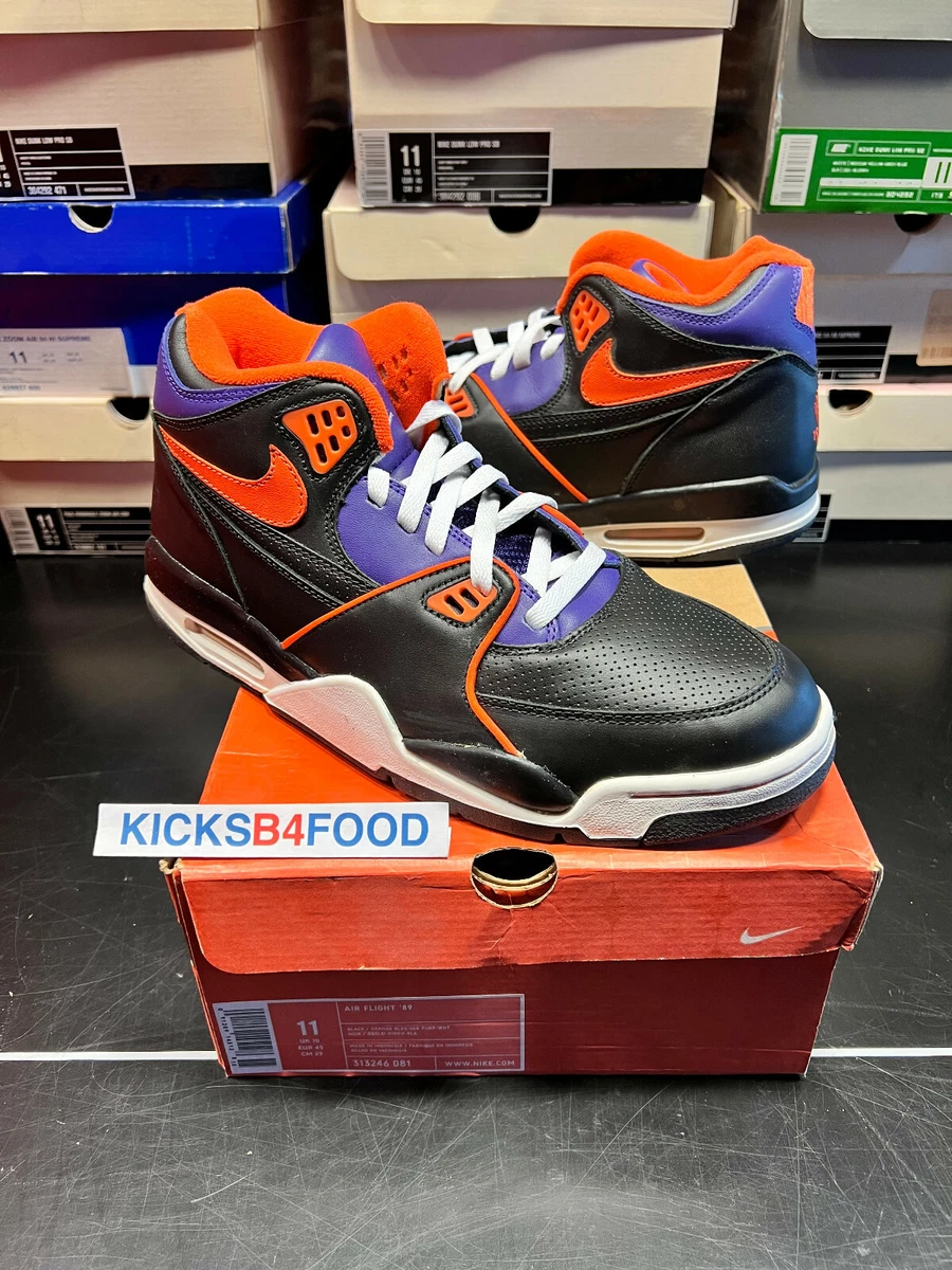 DS 2005 NIKE AIR FLIGHT 89 PHOENIX SUNS BLAZE VARSITY PURPLE SZ