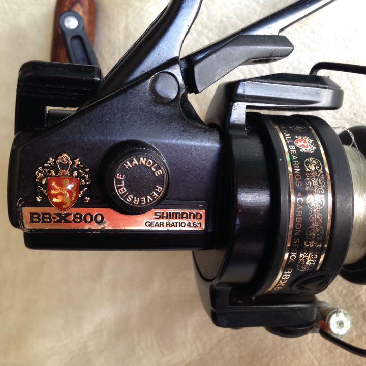 SHIMANO BB-X800 GEAR RATIO Vintage Old Lever Brake Reel Fishing 