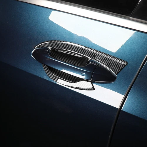 Carbon Faser Außen Türgriff Schale Abdeckung Blenden Für Kia Sportage V Zubehör - Bild 4 von 4
