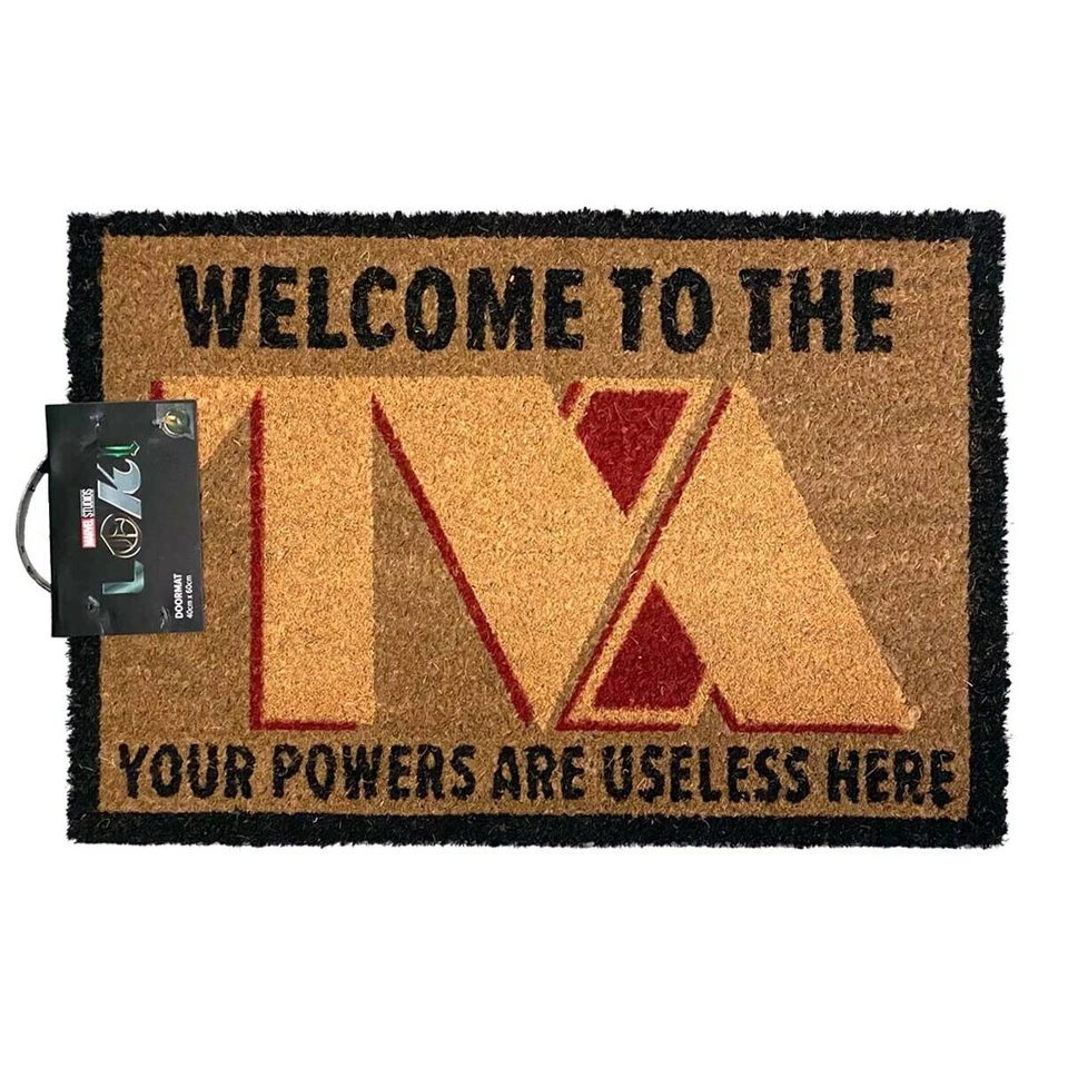 Loki - TVA Time Variance Authority - Marvel Coir Door Mat - Official Licensed - Image 4 of 4